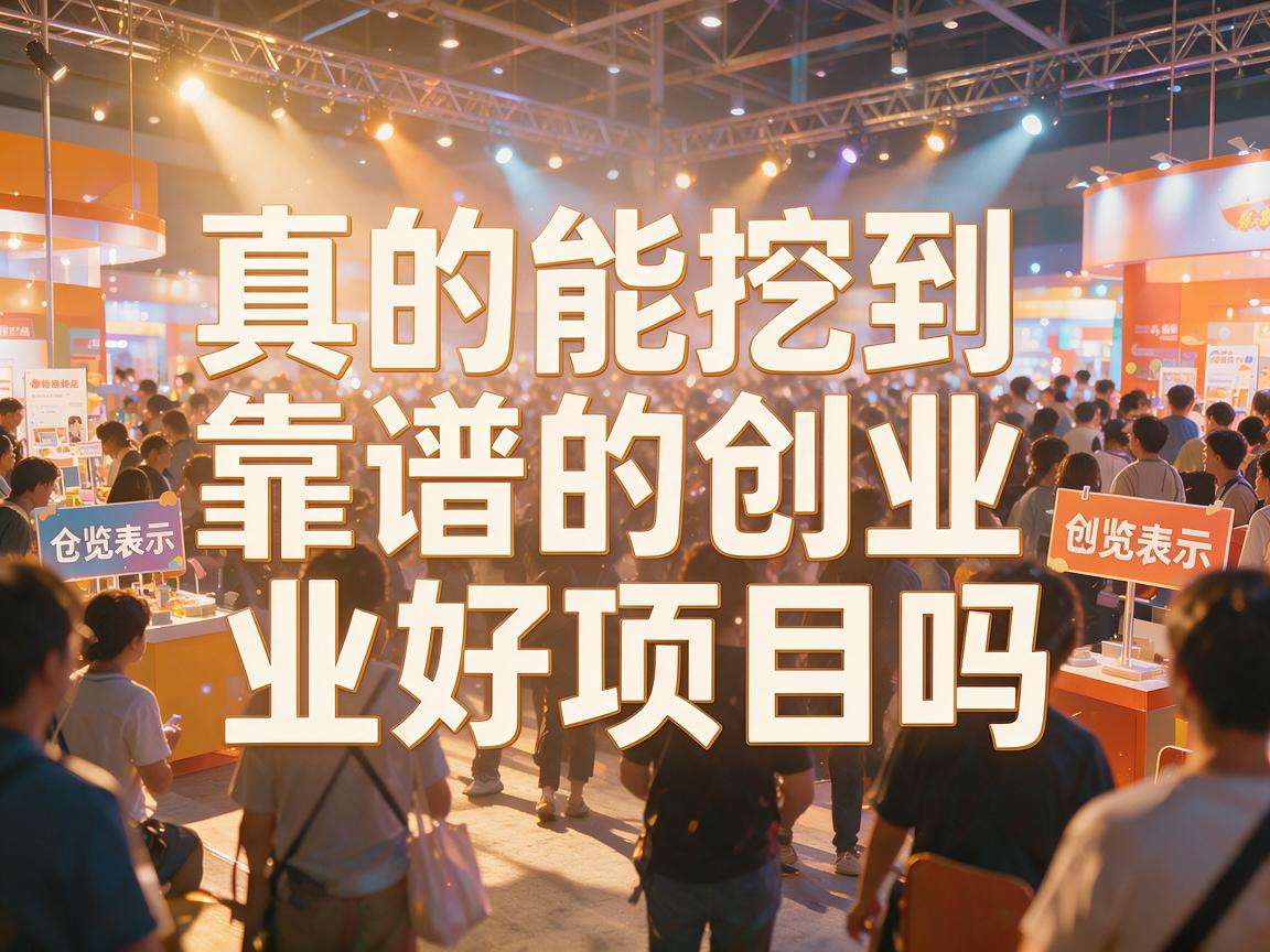 普通人去参展真的能挖到靠谱的创业好项目吗