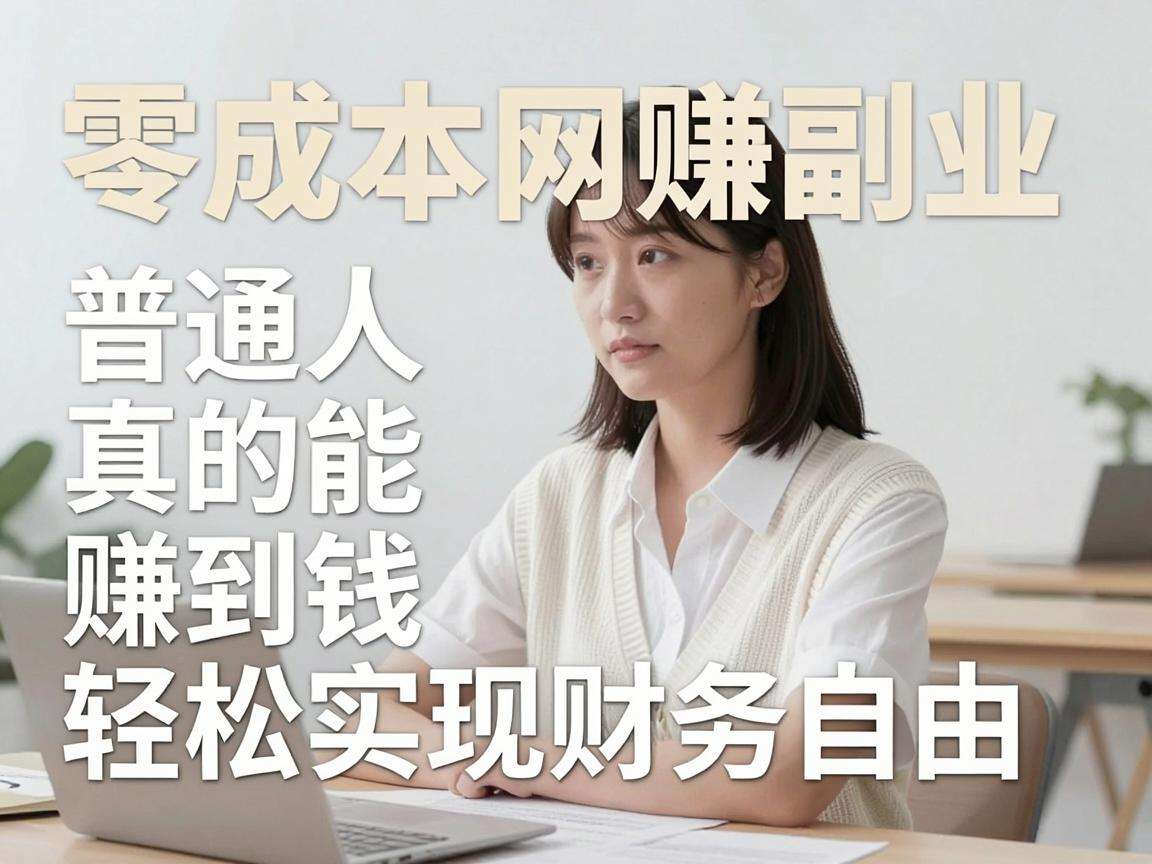 零成本就能做的网赚副业普通人真的能赚到钱吗