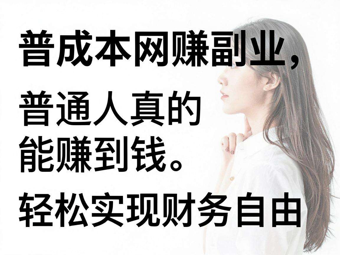 零成本就能做的网赚副业普通人真的能赚到钱吗