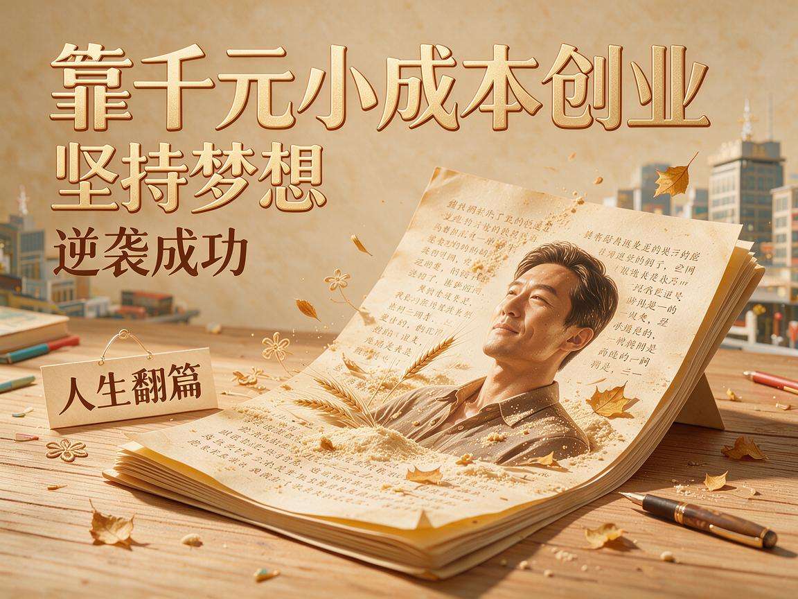 普通人靠千元小成本创业真的能实现人生翻身吗