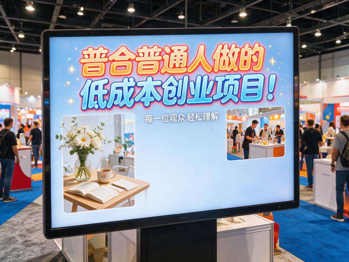 参加展会能找到哪些适合普通人做的低成本创业项目