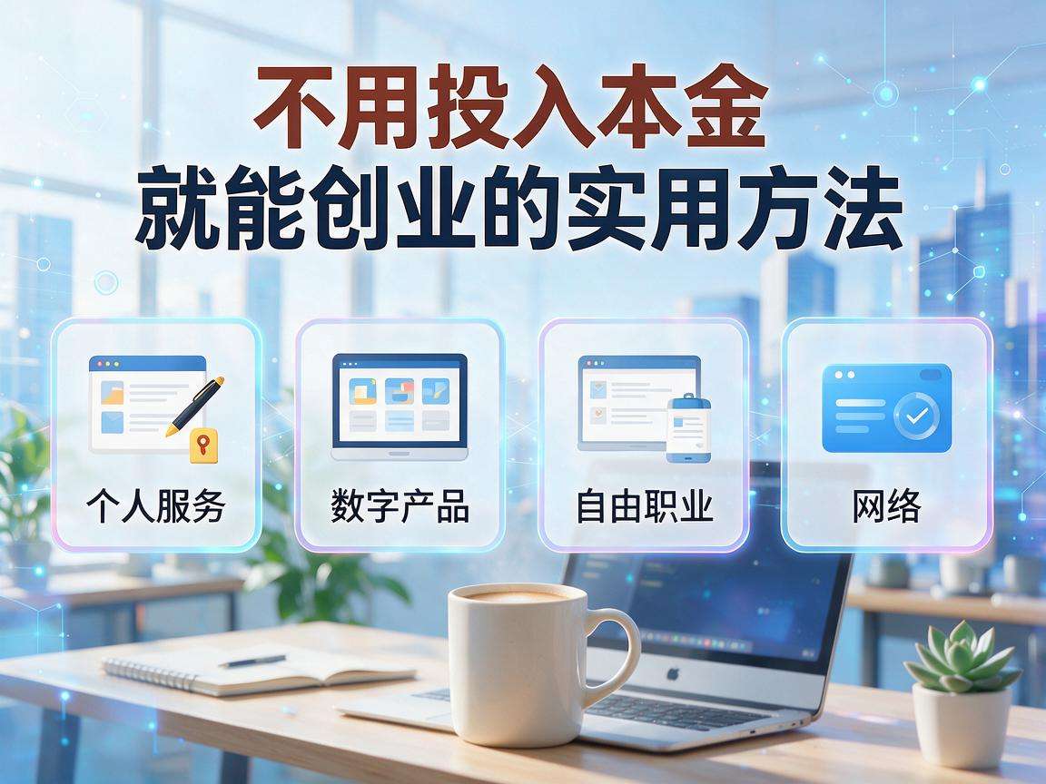 普通人不用投入本金就能创业的实用方法有哪些