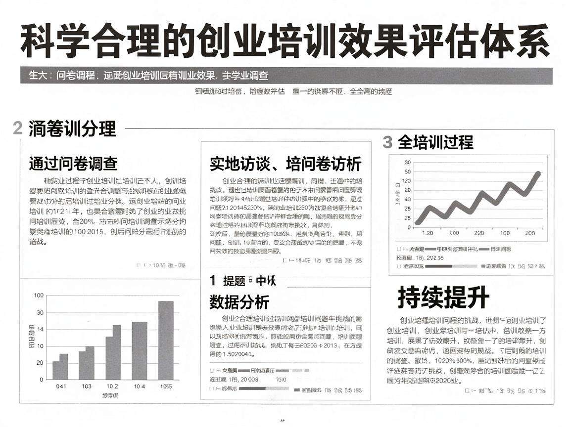 如何构建科学合理的创业培训效果评估体系