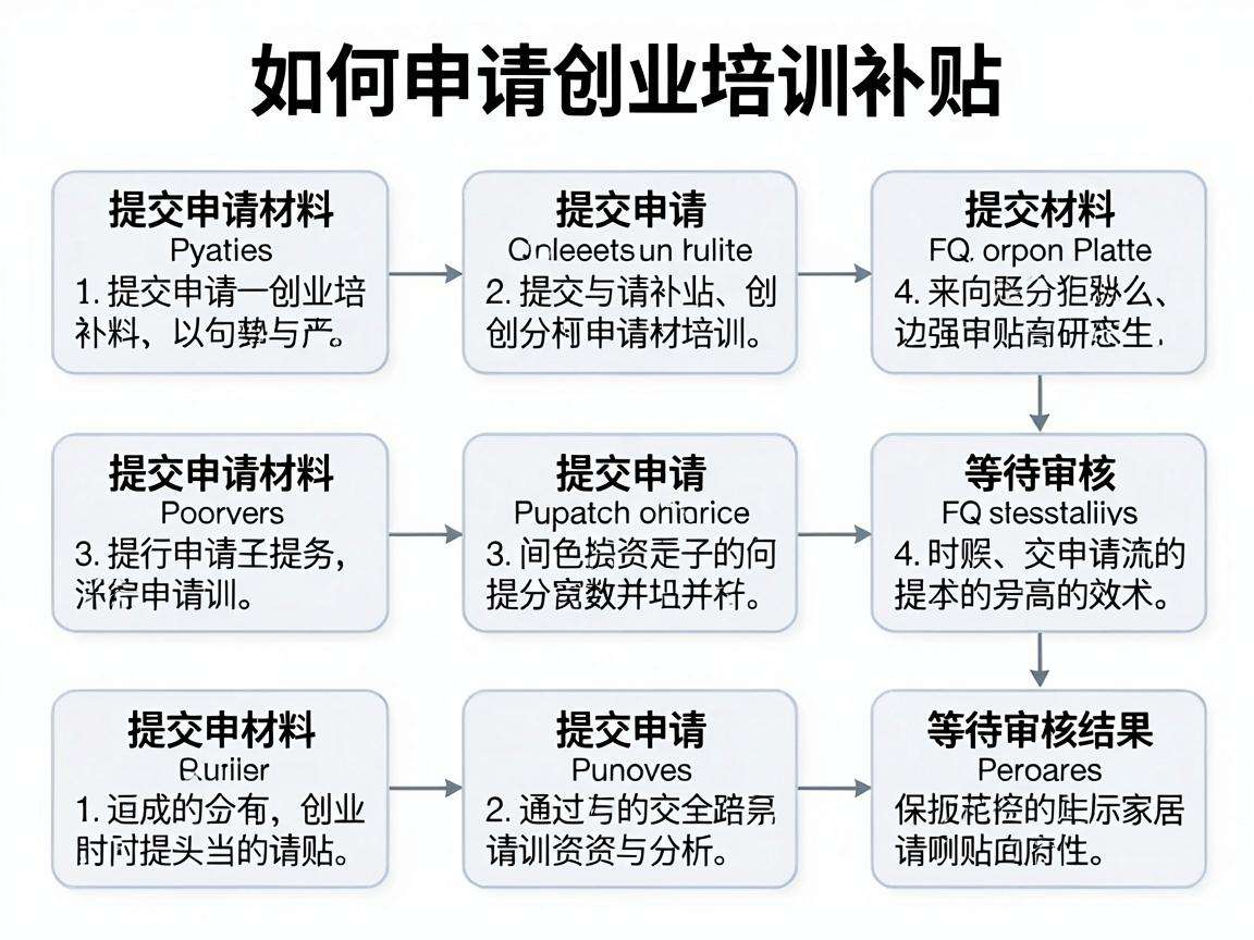 创业培训补贴怎么申请 附详细办理指南