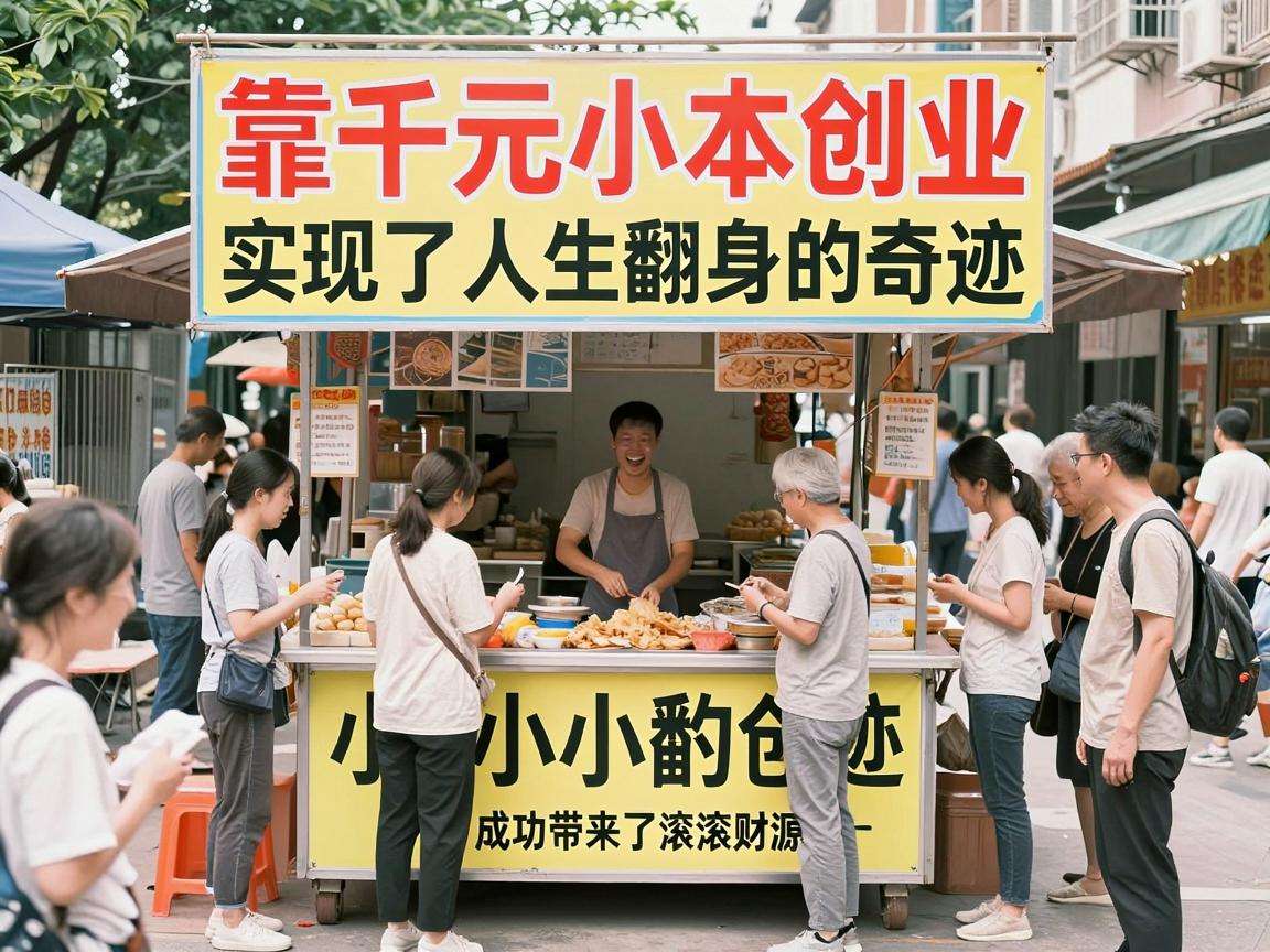 普通人靠千元小本创业真的能实现人生翻身吗