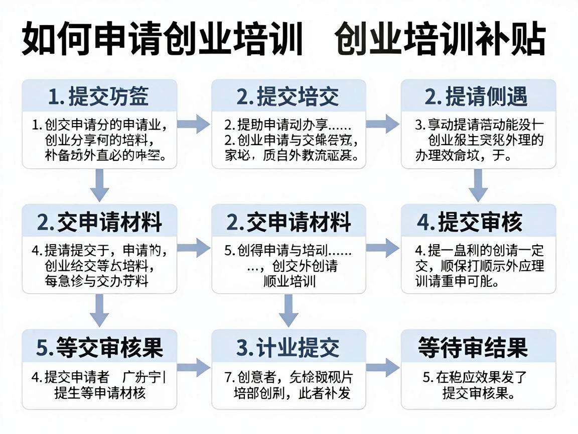 创业培训补贴怎么申请 附详细办理指南