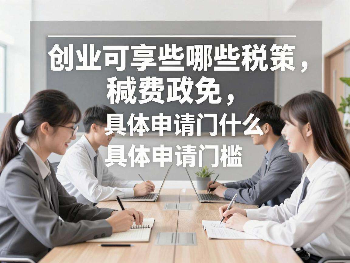 高校生创业可享哪些税费减免政策具体申请门槛是什么
