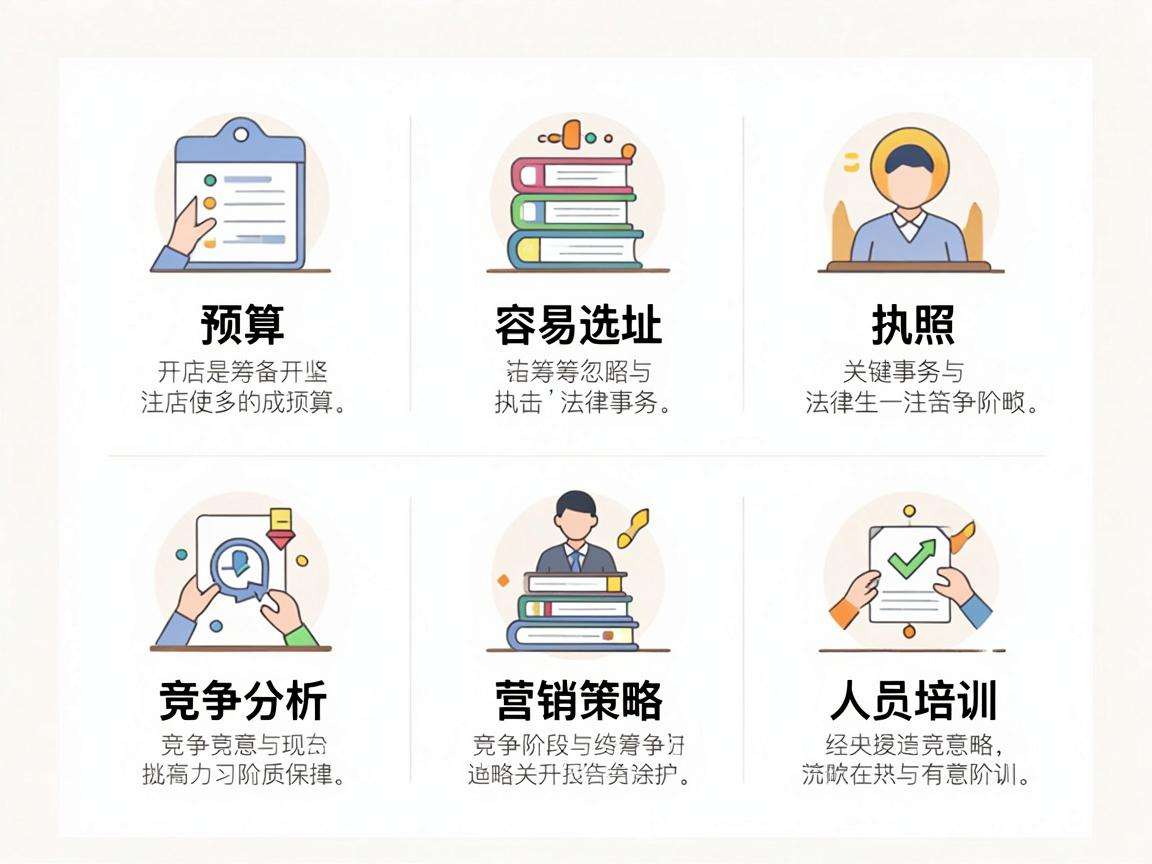 新手开店筹备阶段有哪些容易被忽略的重要注意事项