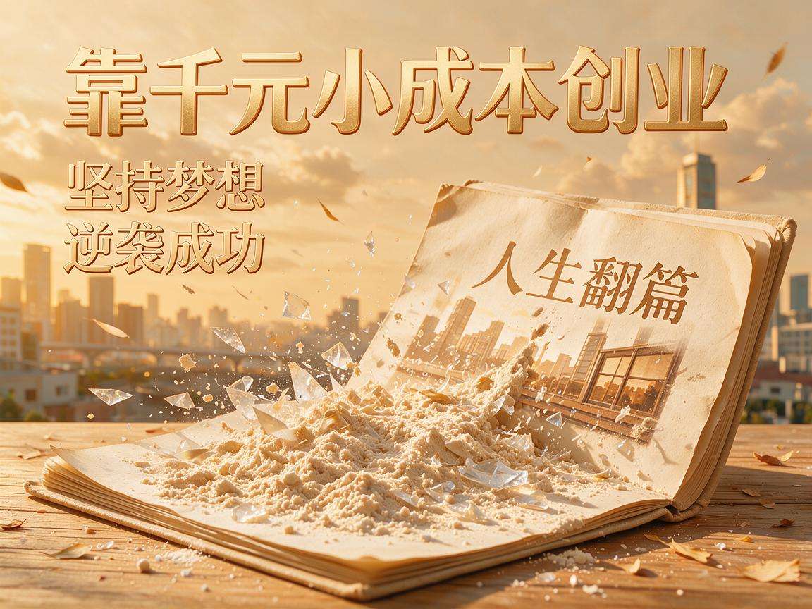 普通人靠千元小成本创业真的能实现人生翻身吗