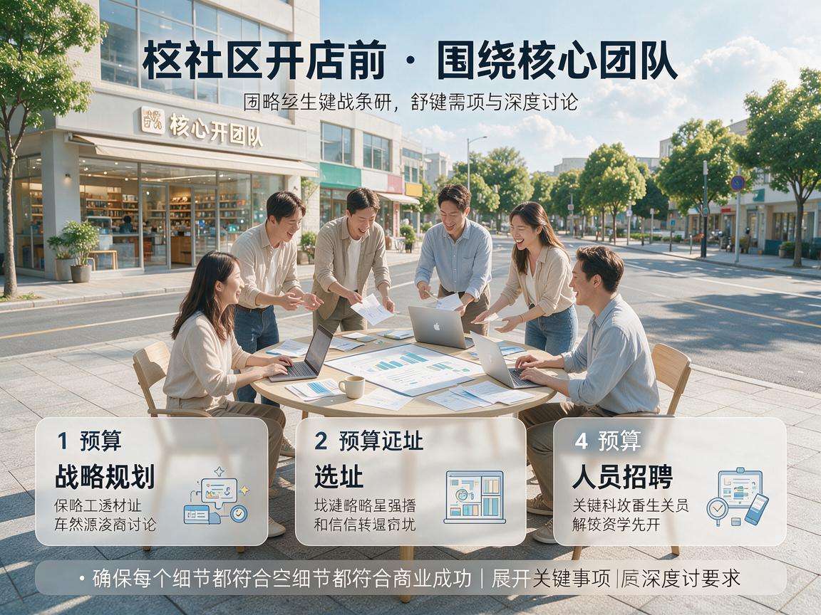 在社区创业开店需要提前理清哪些核心注意事项