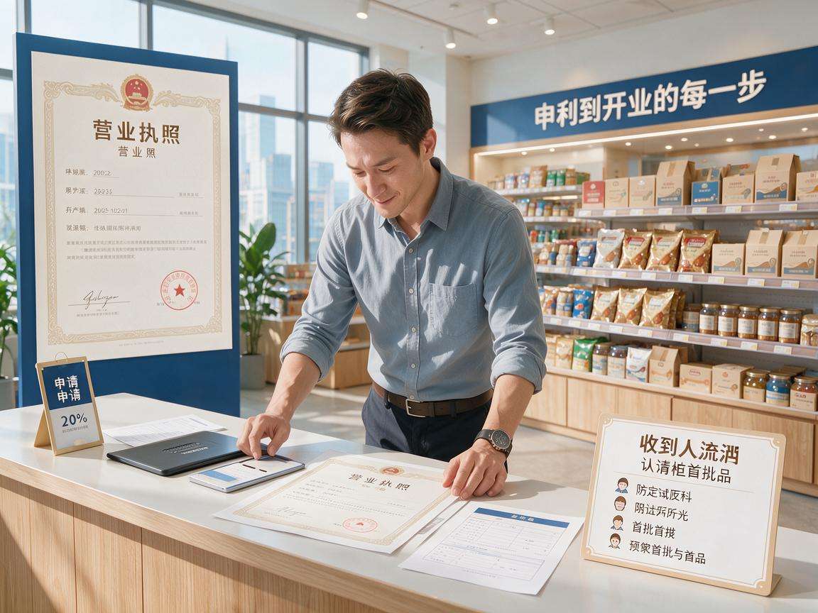 新手开实体店需要按哪些流程一步步落地?