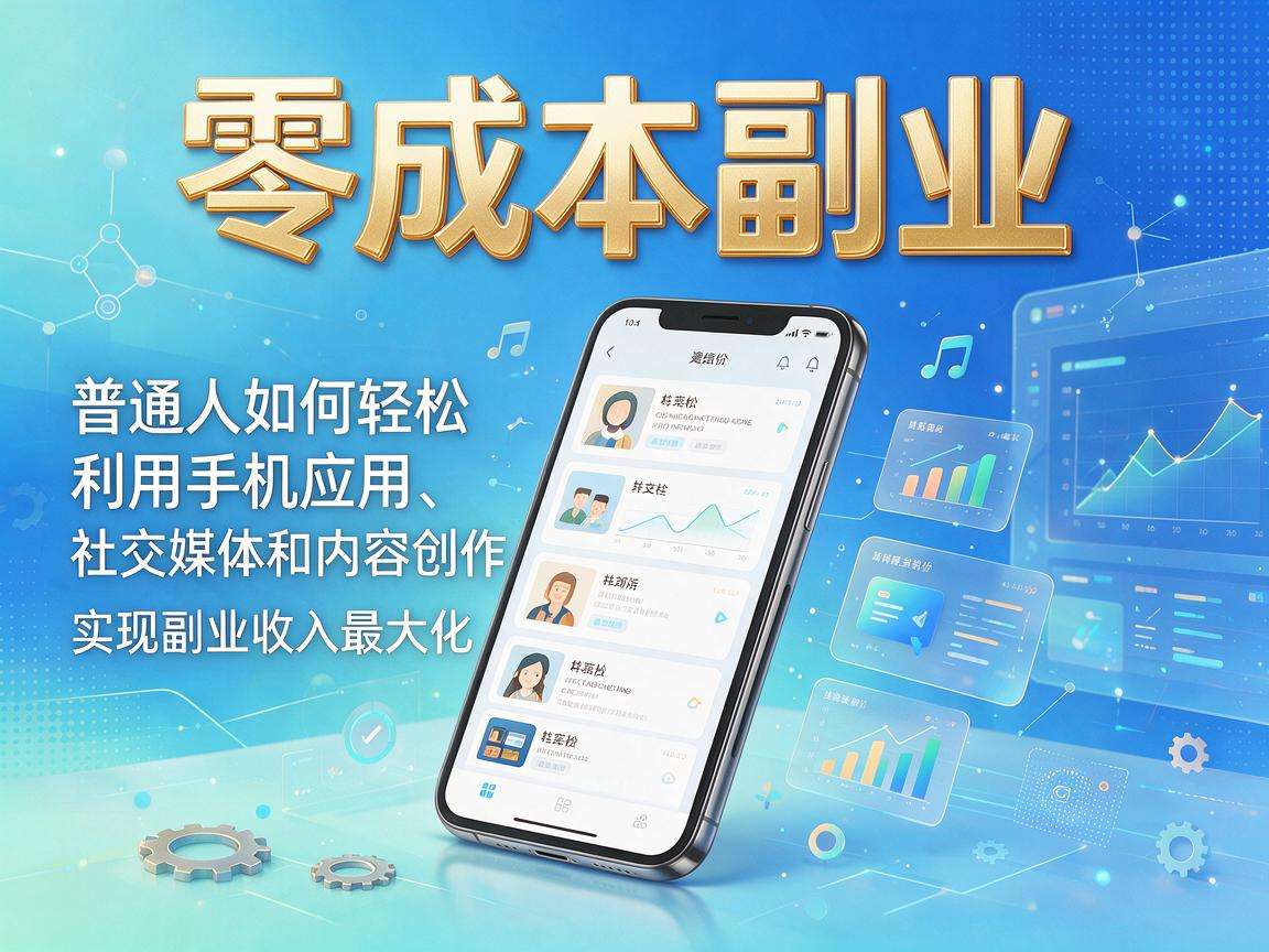 普通人想做零成本副业创业有哪些实用可落地的技巧