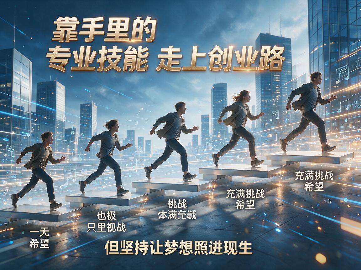 普通人靠手里的专业技能走上创业路真的可行吗