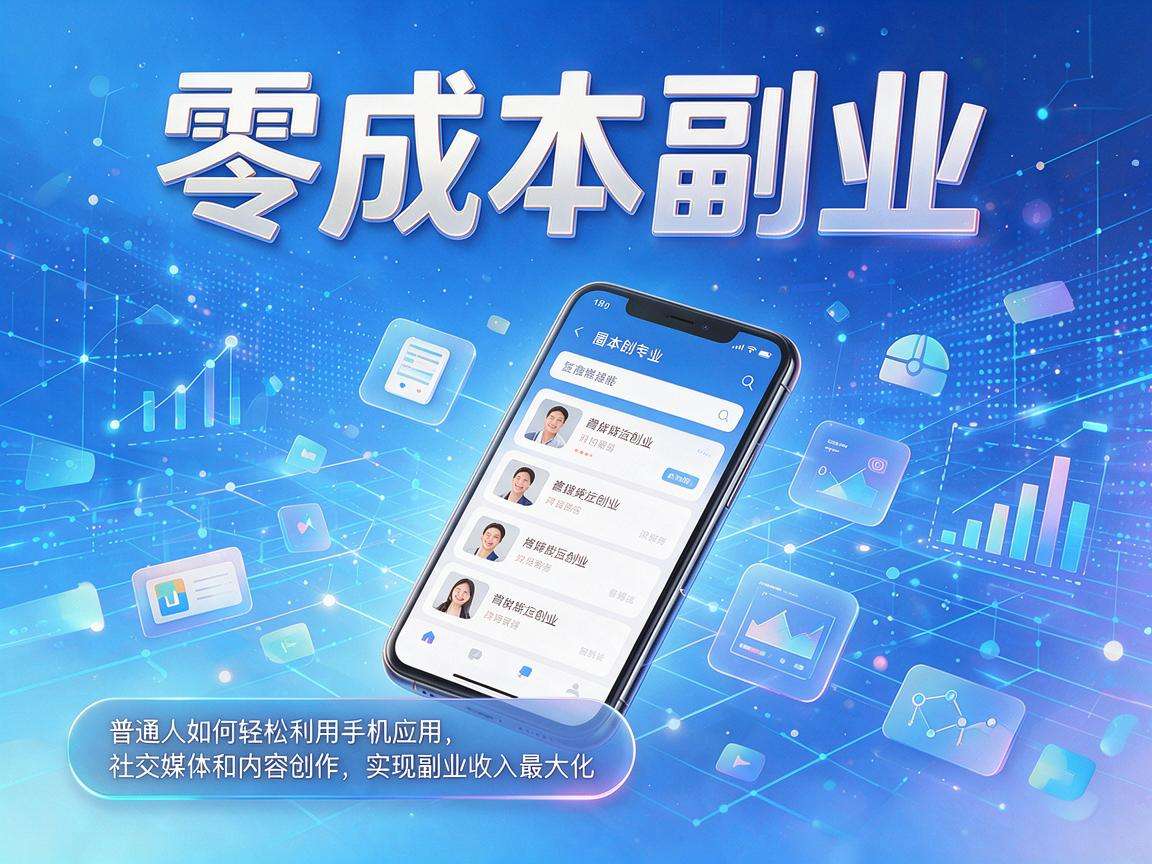 普通人想做零成本副业创业有哪些实用可落地的技巧