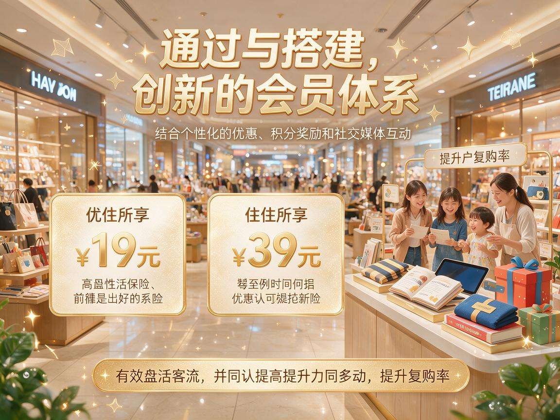 线下店会员体系怎么搭建才能真正盘活客流提升复购率