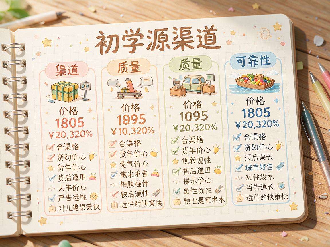 新手开网店该怎么挑选靠谱又适配的货源渠道