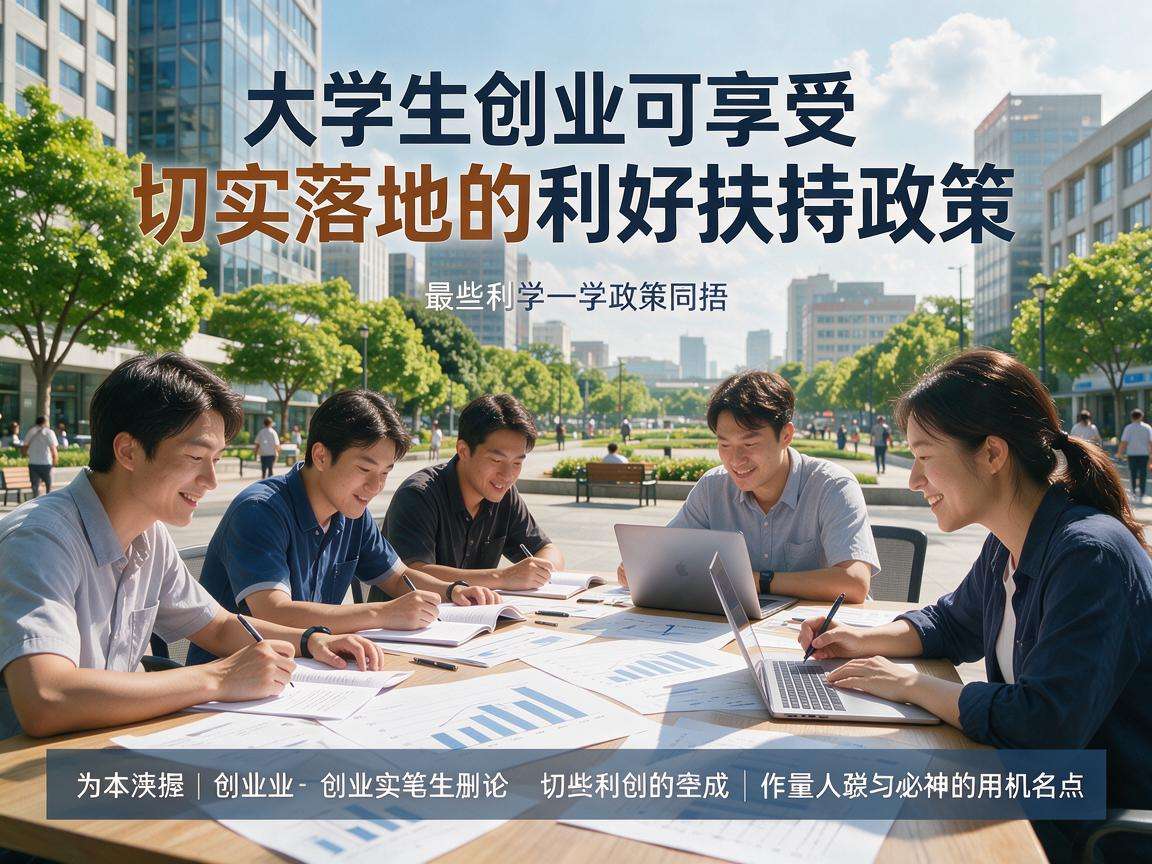 当前大学生创业可享受哪些切实落地的利好扶持政策