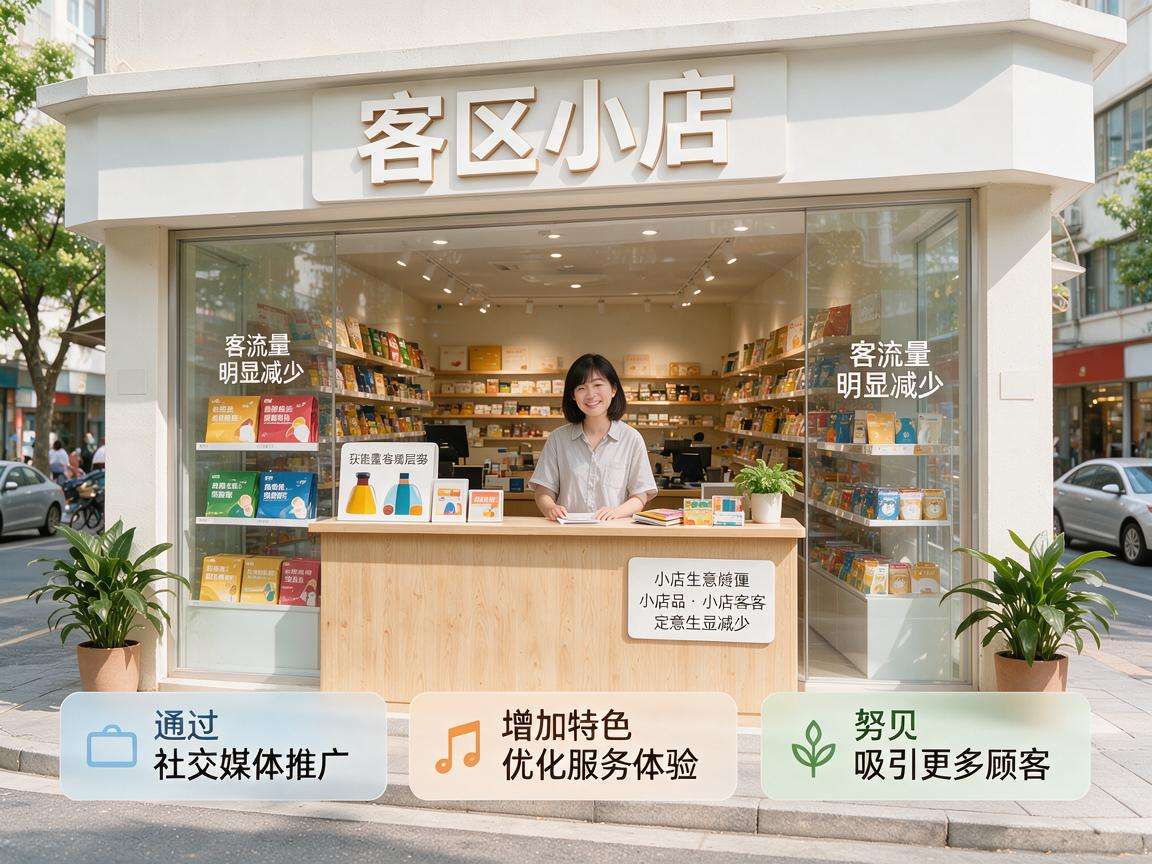 社区小店客流少怎么办,实用获客技巧你知道几个