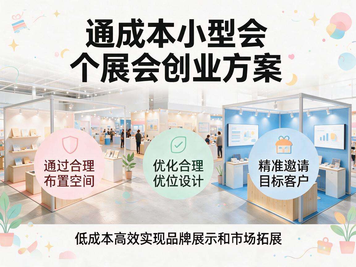 小成本做小型展会创业有哪些可落地的实用方案