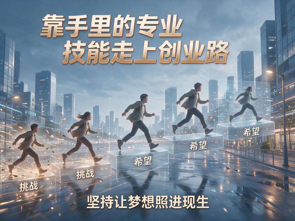 普通人靠手里的专业技能走上创业路真的可行吗