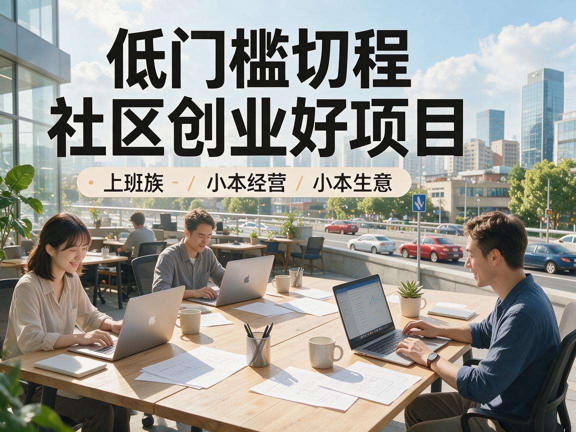 普通人低门槛切入社区创业好项目都有哪些可选项