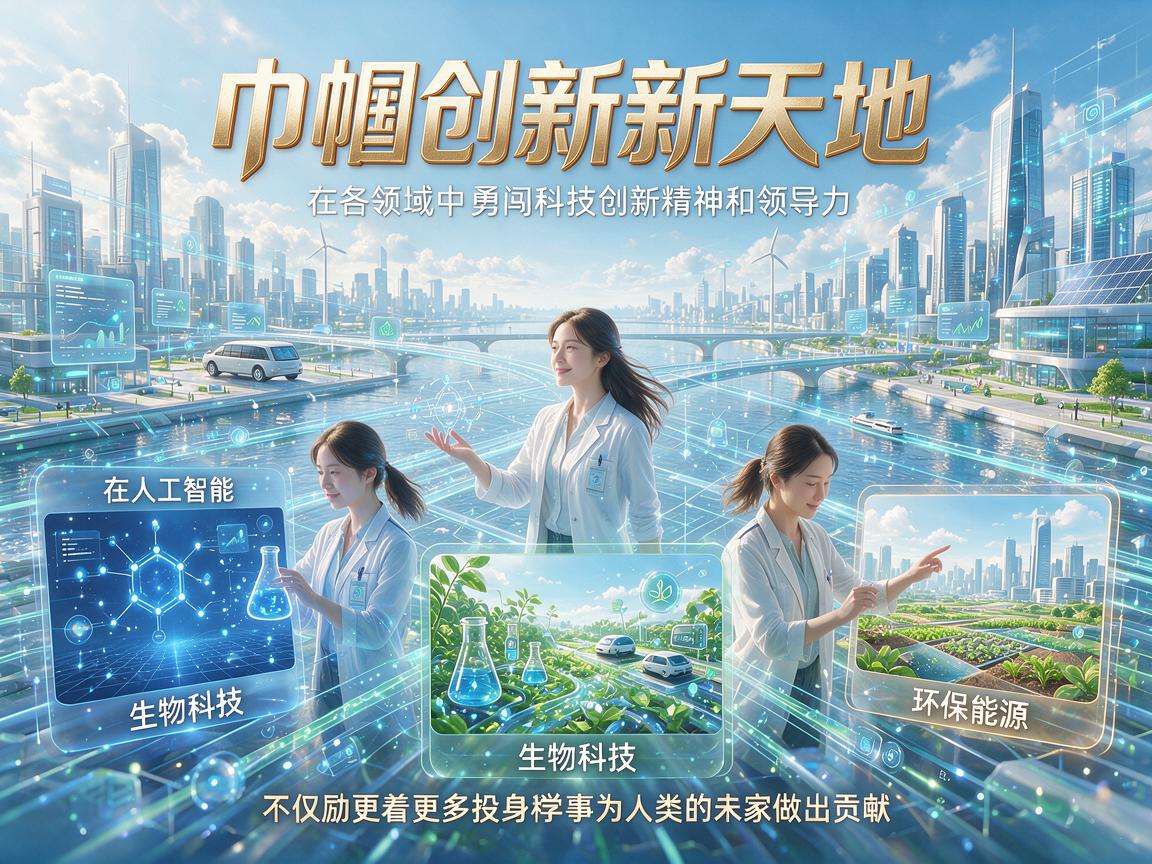 巾帼创新先锋们是如何在各领域闯出科创新天地的