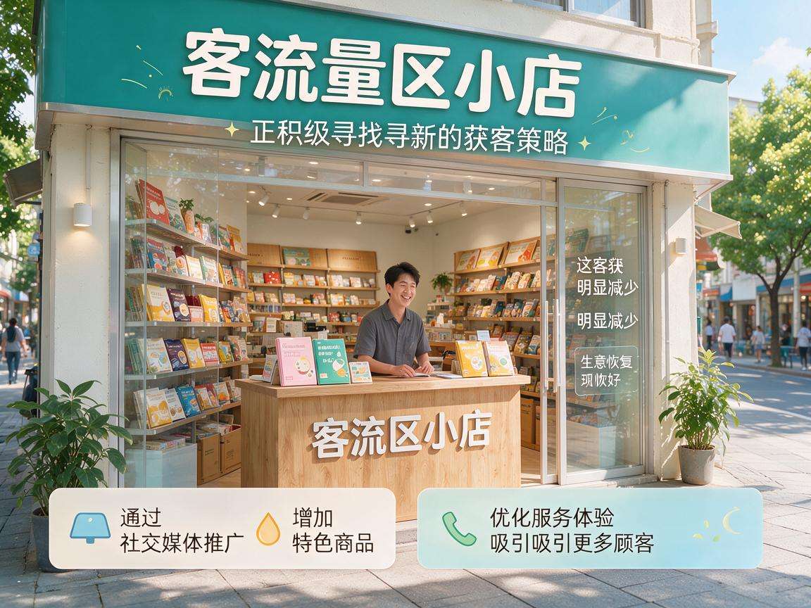 社区小店客流少怎么办,实用获客技巧你知道几个