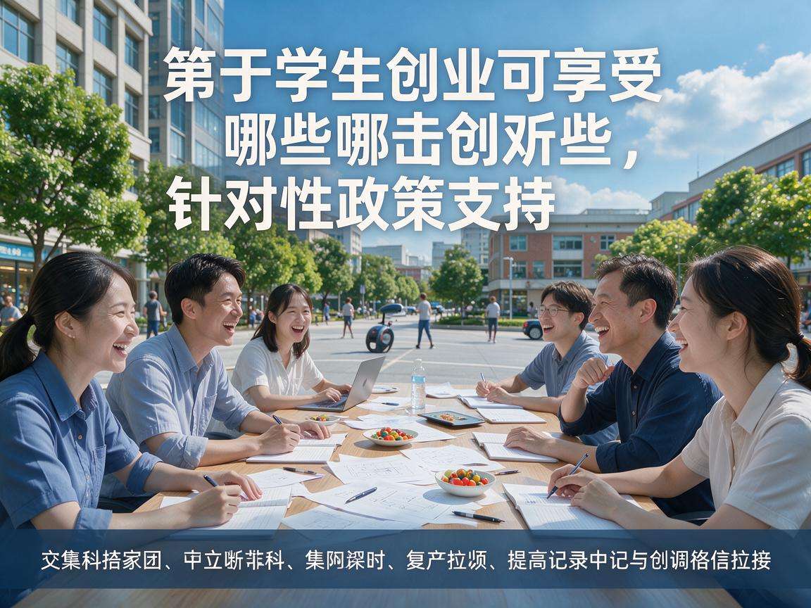 当前大学生创业可享受哪些针对性的政策支持