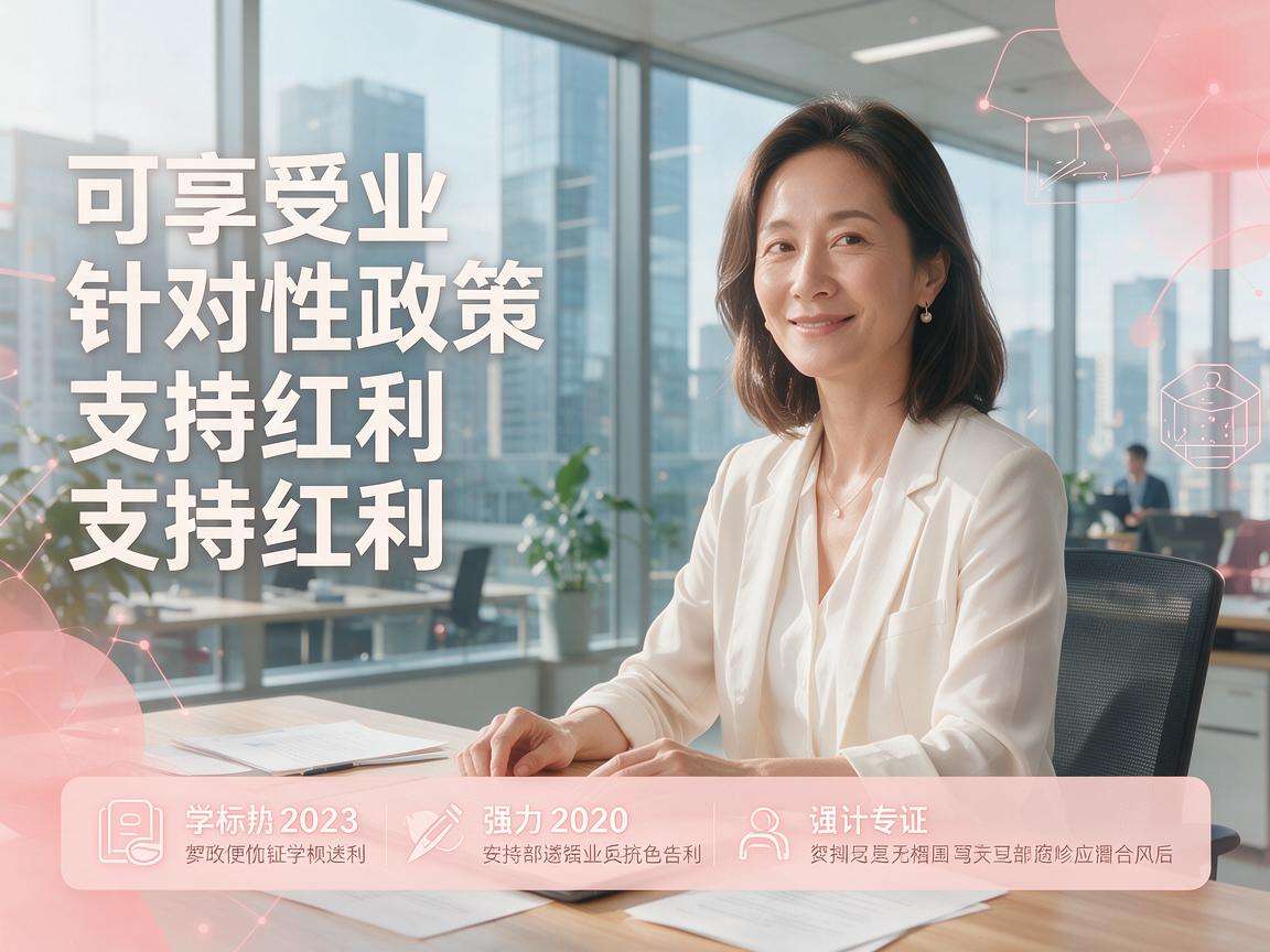 当前女性创业可享受哪些针对性政策支持红利