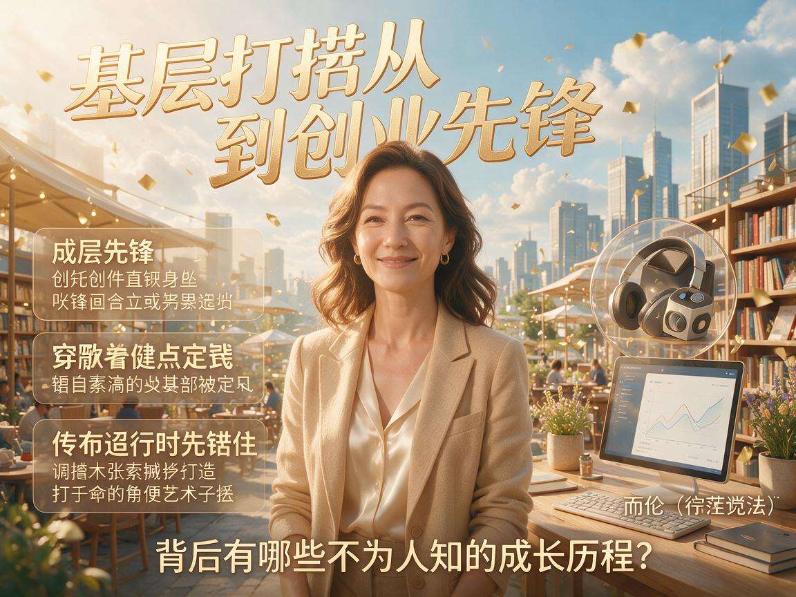 普通女性从基层打拼到创业先锋,背后有哪些不为人知的成长历程?