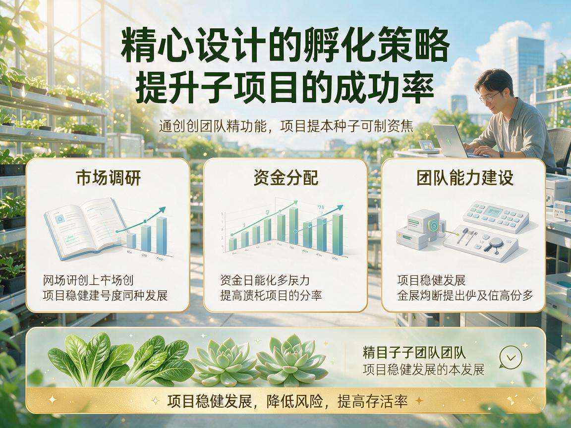 初创团队如何制定适配的种子项目孵化策略提升存活率