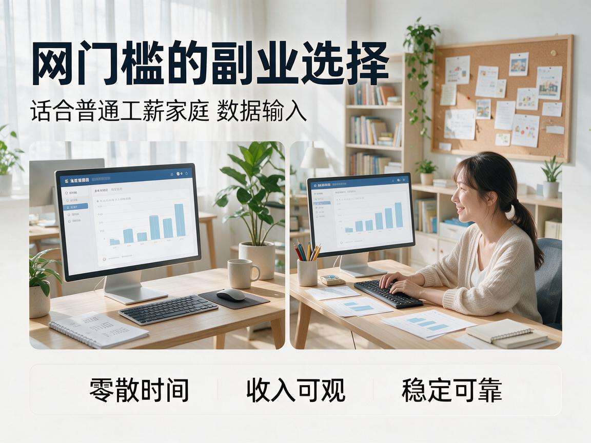 普通工薪家庭想做副业增收,有哪些低门槛靠谱的方向可选?