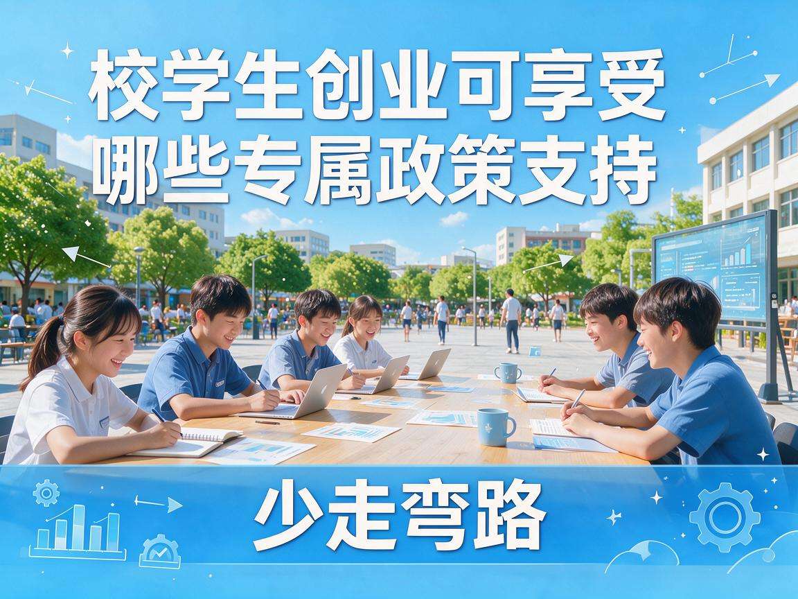 在校学生创业可享受哪些专属政策支持能少走弯路