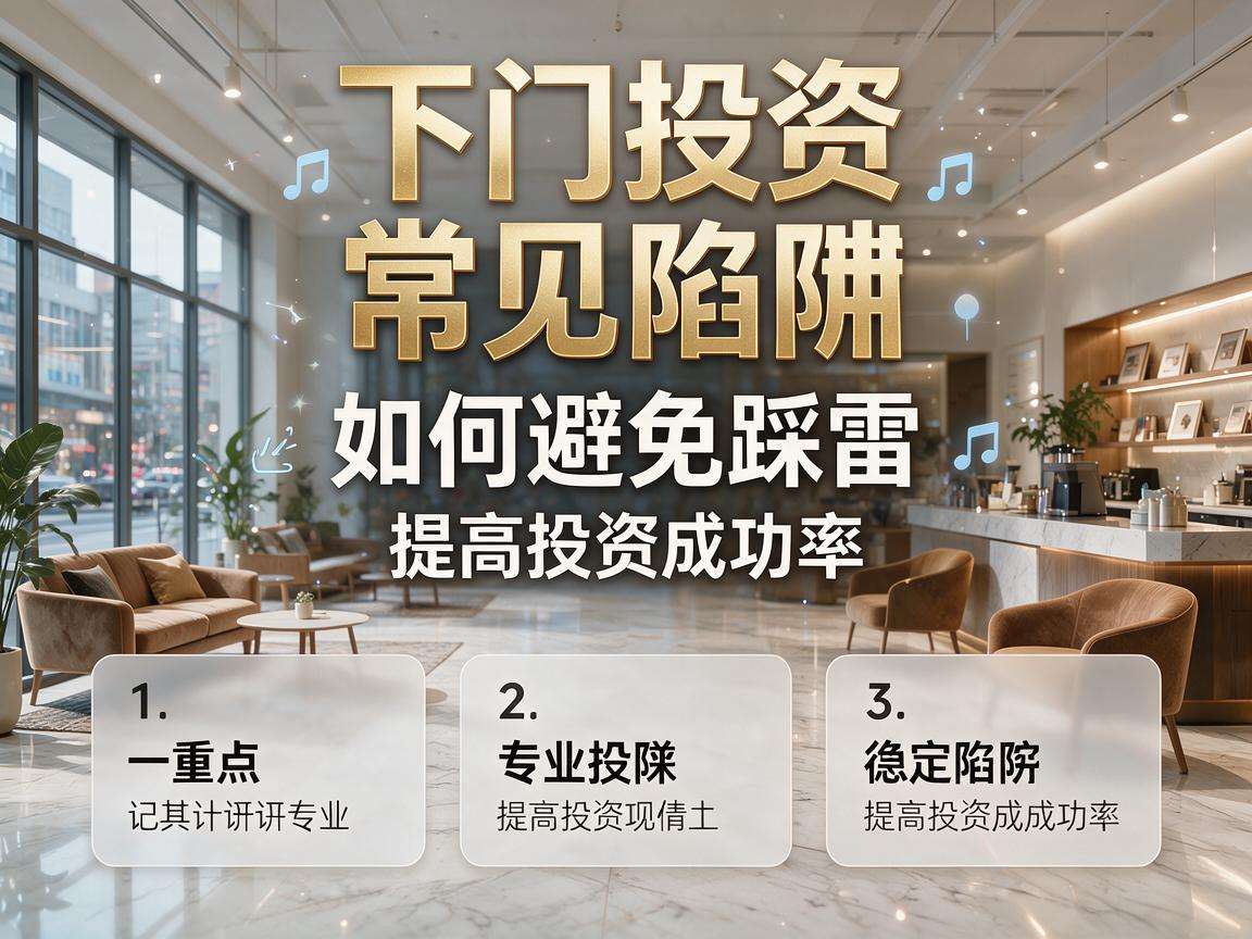 线下门店投资有哪些常见陷阱怎么才能避开踩雷