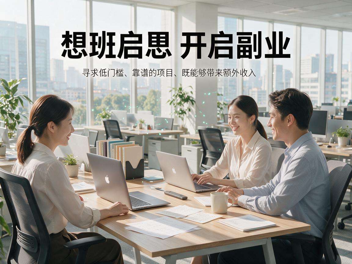 上班族想做副业创业有哪些低门槛靠谱的项目可以选