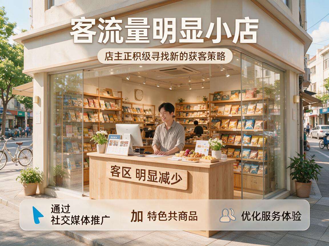 社区小店客流少怎么办,实用获客技巧你知道几个