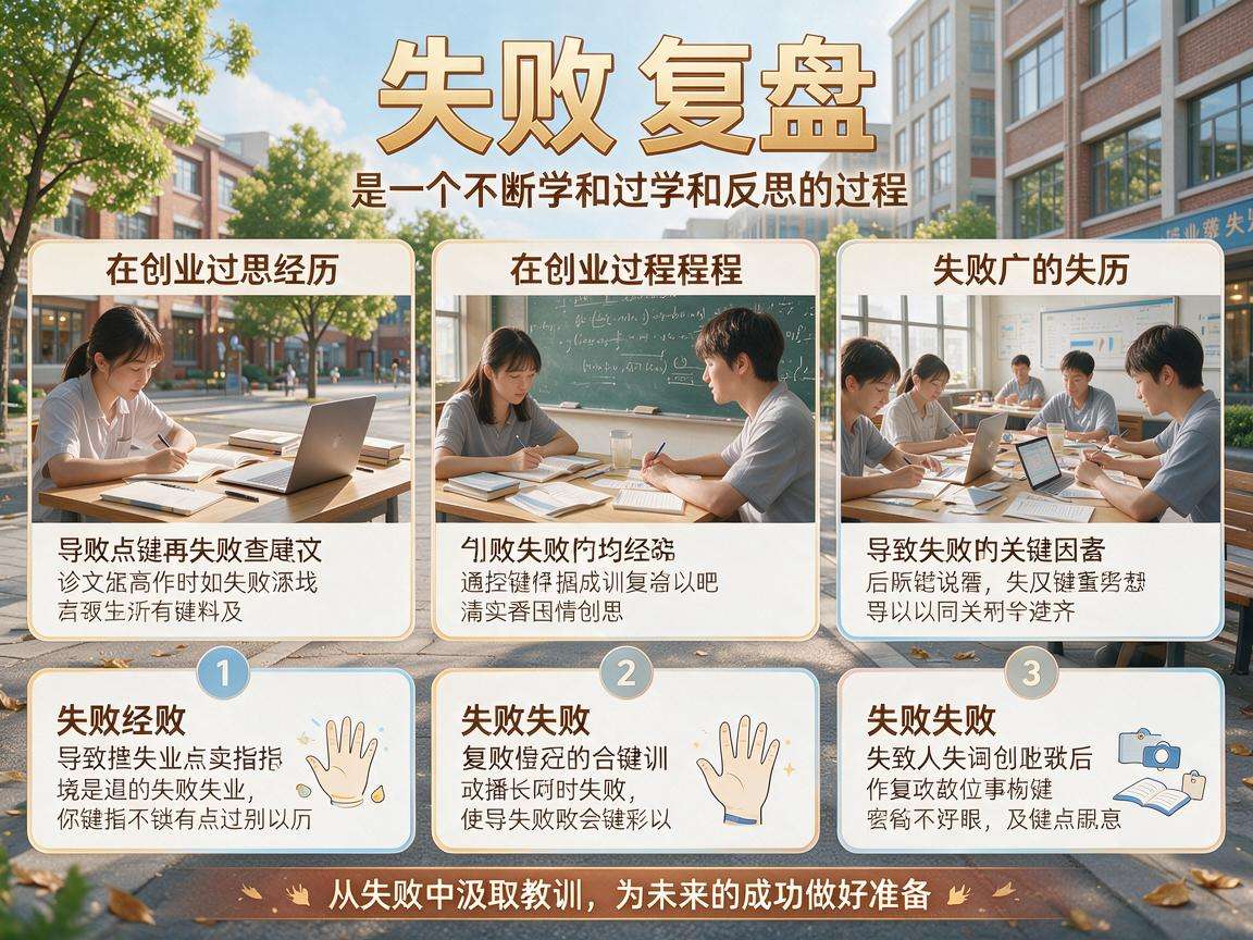 大学生创业踩过的那些坑 我们该如何做好失败复盘