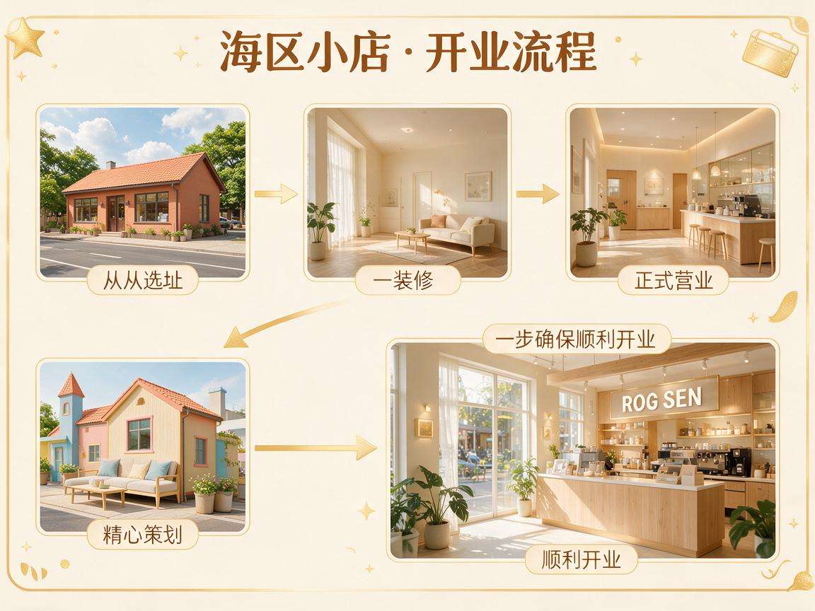 想在社区开家小店 完整开业流程都有哪些步骤