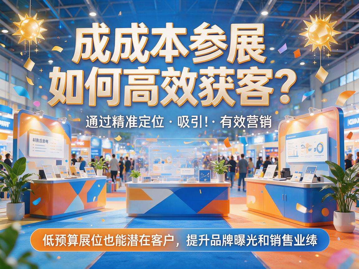 小成本参展怎么操作才能高效获客