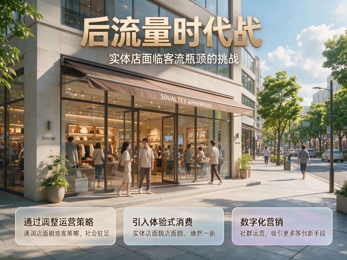 后流量时代实体店如何调整运营策略突破客流瓶颈