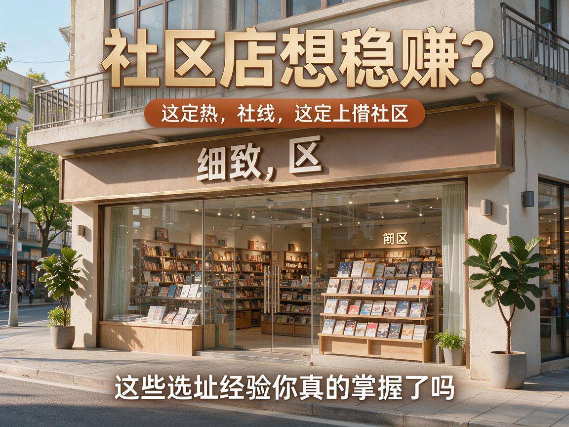开社区店想稳赚?这些选址经验你真的掌握了吗