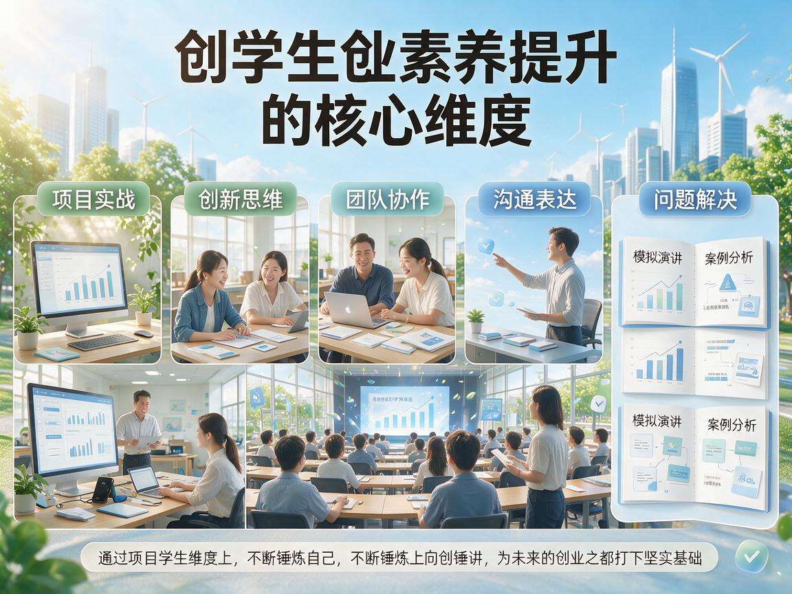 大学生创业素养提升应当从哪些核心维度入手发力