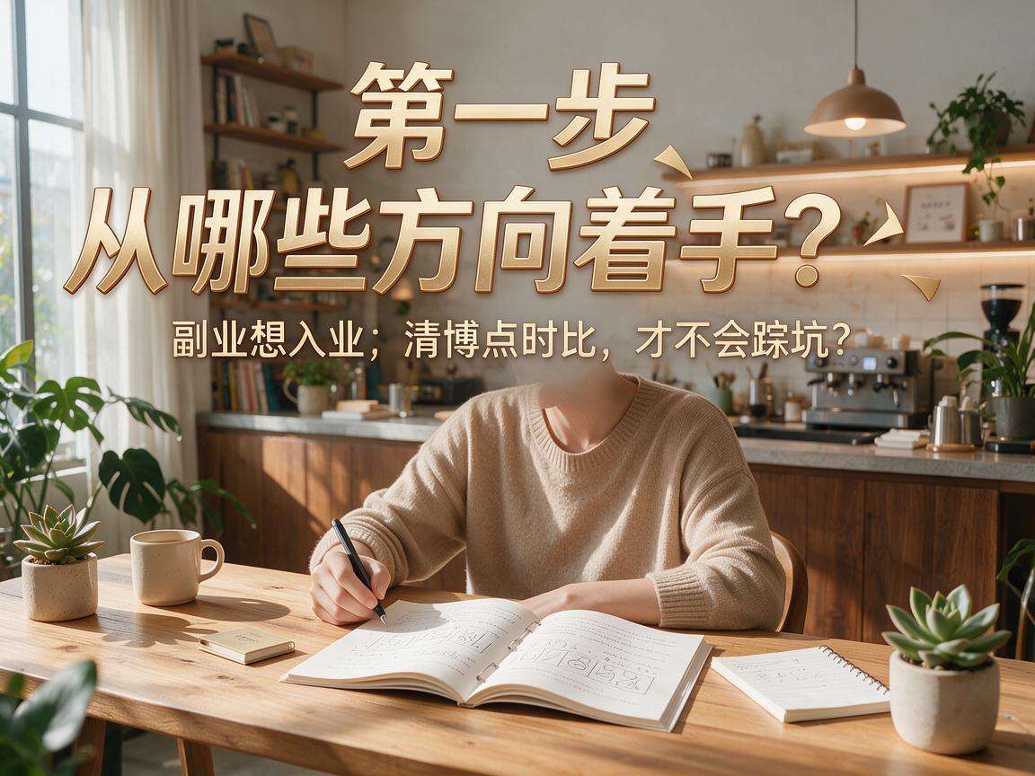 普通人想做副业入门第一步该从哪些方向着手才不会踩坑