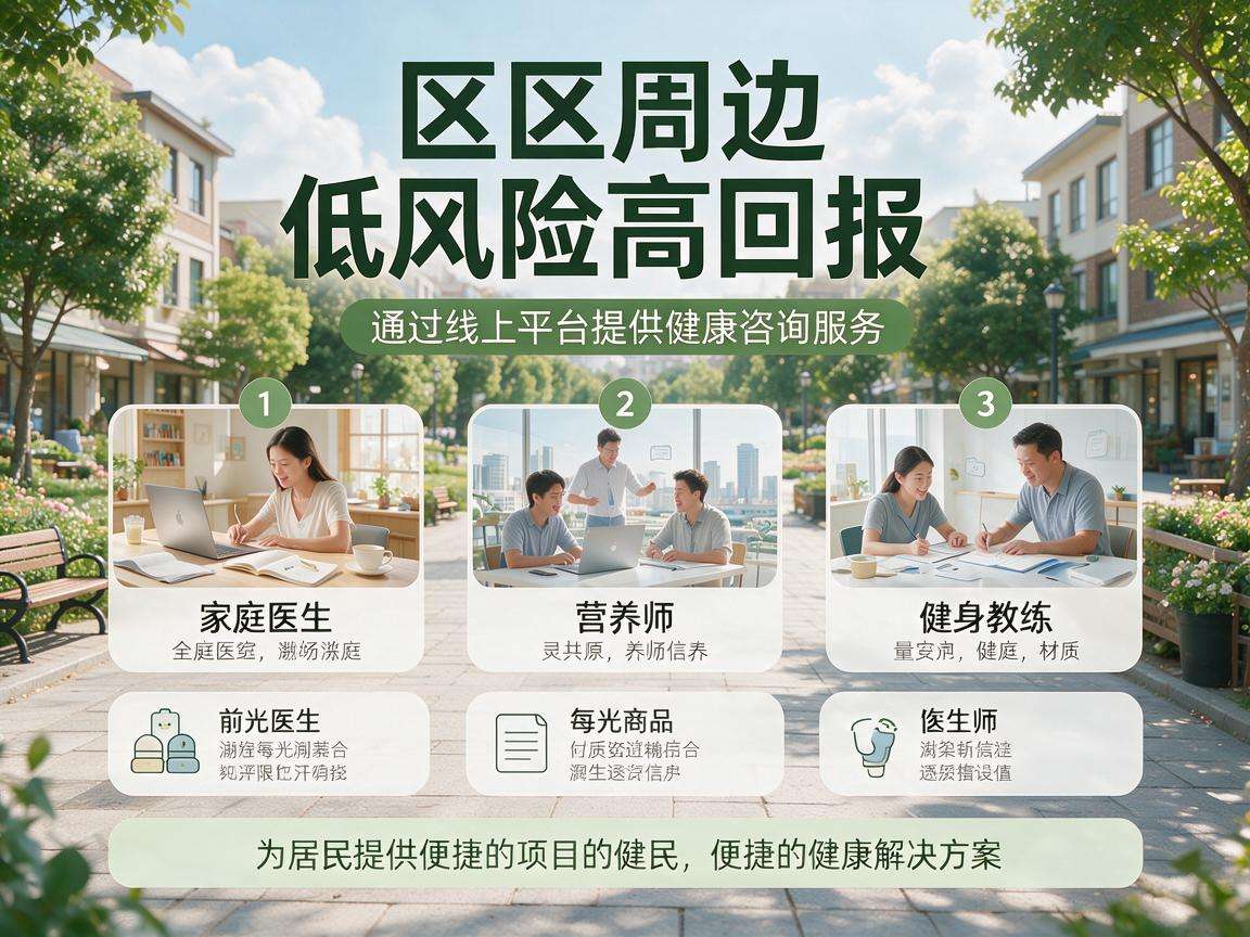 社区周边创业有哪些低风险高回报的好项目值得尝试