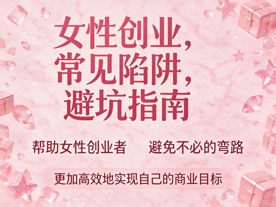 女性创业常见陷阱有哪些?这份避坑指南帮你少走弯路