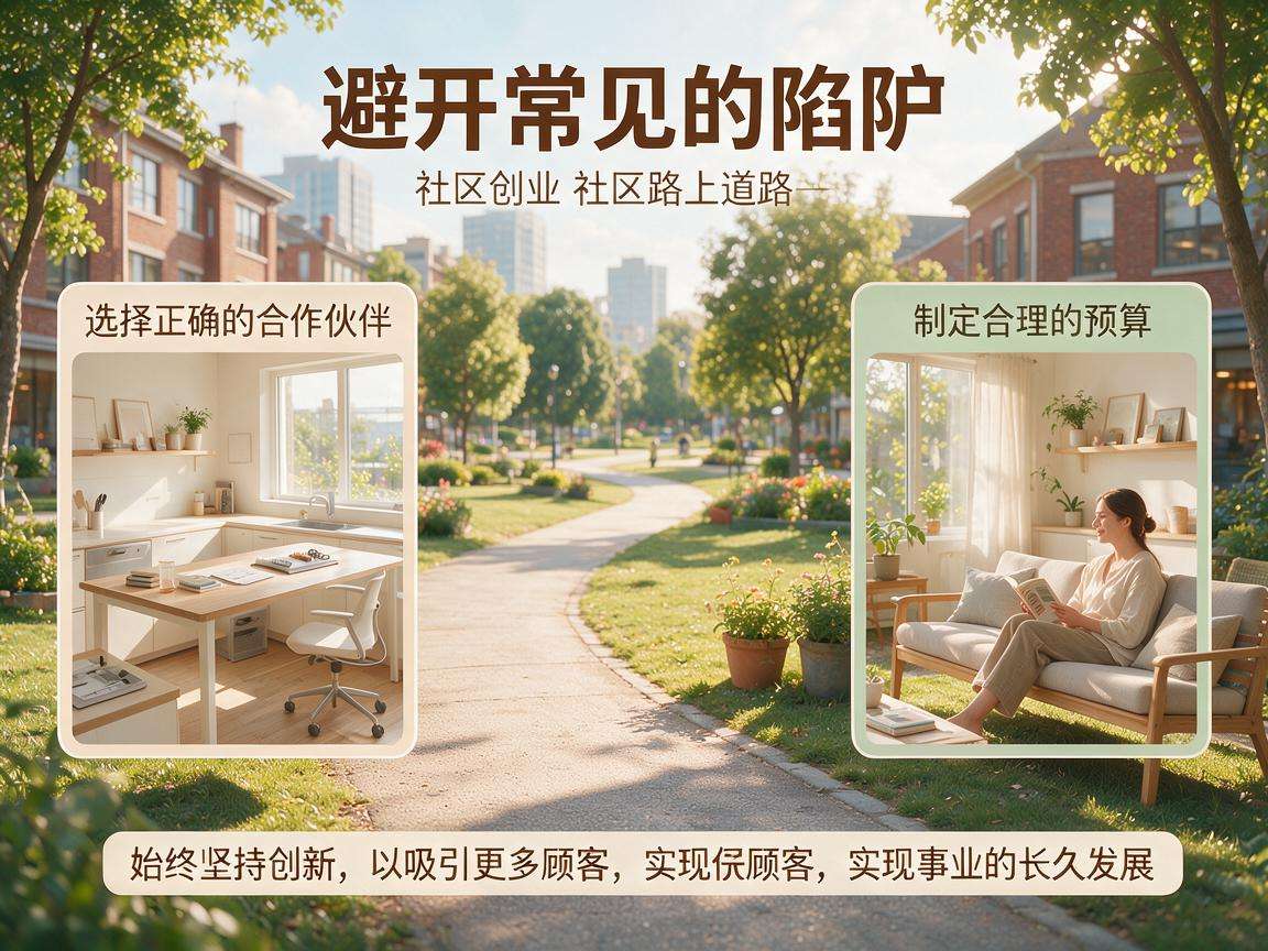想在社区创业少走弯路必须避开哪些常见陷阱