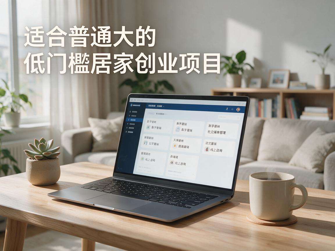 普通人适合做的低门槛副业居家创业项目有哪些