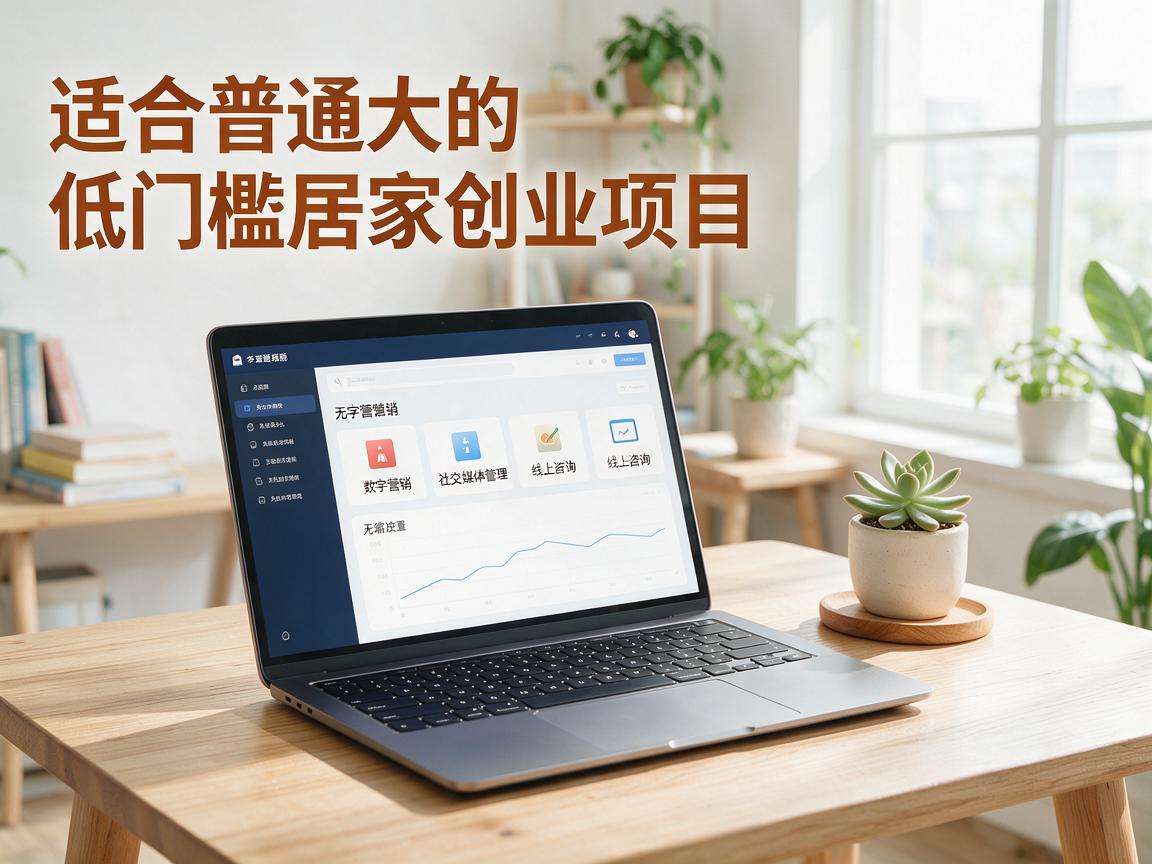 普通人适合做的低门槛副业居家创业项目有哪些