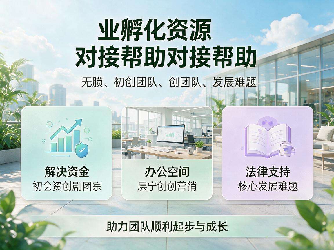 创业孵化资源对接能为初创团队解决哪些核心发展难题