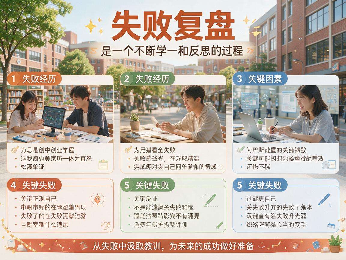 大学生创业踩过的那些坑 我们该如何做好失败复盘